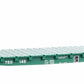 Walthers 910-5936 HO Penn Central 53' GSC Bulkhead Flatcar Ready to Run #750145
