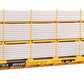 Walthers 910-8307 HO C&O 89' Flatcar w/ Tri-Level Shielded Auto Rack RTR #850485