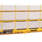 Walthers 910-8308 HO C&O 89' Flatcar w/ Tri-Level Shielded Auto Rack RTR #850494