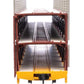 Walthers 910-8316 HO EL 89' Flatcar w/ Tri-Level Shielded Auto Rack RTR #850342