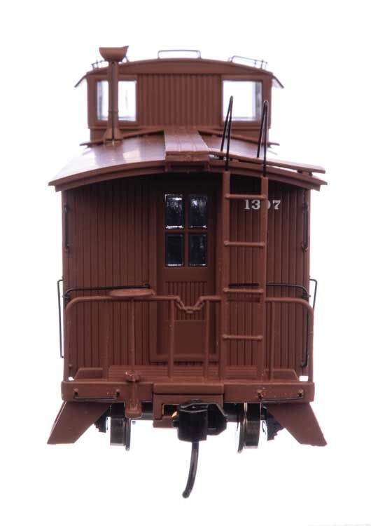 Walthers 920-103204 HO Santa Fe 30' ATSF 1300-Series Wood Waycar RTR #1307