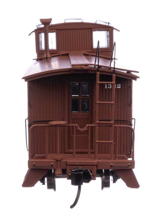 Walthers 920-103205 HO Santa Fe 30' ATSF 1300-Series Wood Waycar RTR #1322