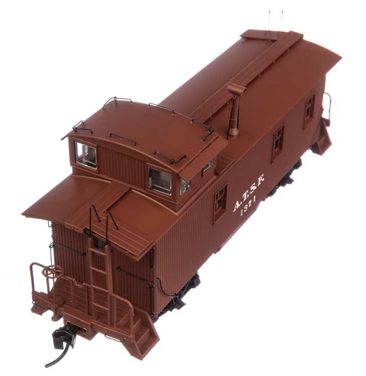 Walthers 920-103206 HO Santa Fe 30' ATSF 1300-Series Wood Waycar RTR #1371