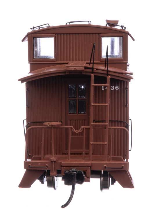 Walthers 920-103207 HO Santa Fe 30' ATSF 1300-Series Wood Caboose RTR #1436