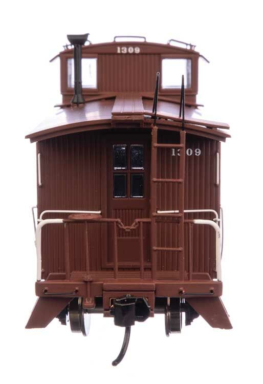Walthers 920-103209 HO Santa Fe 30' ATSF 1300-Series Wood Caboose RTR #1353