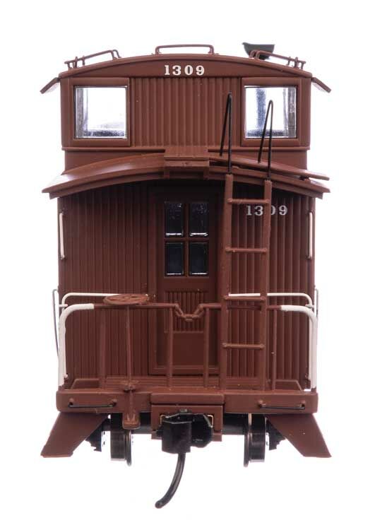 Walthers 920-103209 HO Santa Fe 30' ATSF 1300-Series Wood Caboose RTR #1353