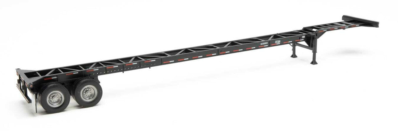 Walthers 949-4603 HO Black 53' Container Chassis (Pack of 2)