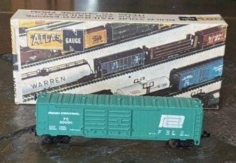 Atlas 5004-129 N Gauge Penn Central 40 FT Box Car Kit