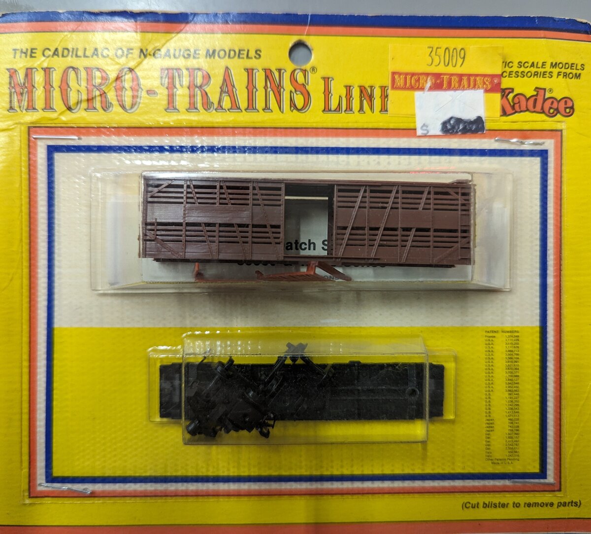 Micro-Trains 35009 N Scale Open Air Freight Car Kit