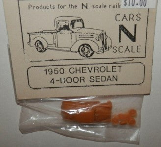 N Scale Railroader N-20550 N Scale 1950 Chevrolet Sedan Delivery Vehicle Kit