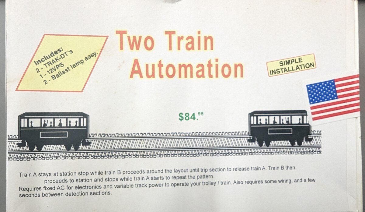 Dallee Electronics 691 Two Train Automation Kit