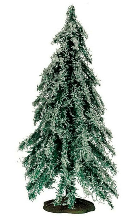 Lemax 14607A Village Landscape Glittering Fir Green Approx 9" Tall
