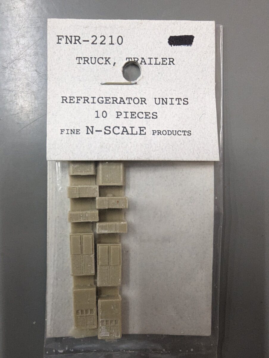 Fine N Scale Products FNR-2210 N Scale Tractor Trailer Refrigerator Units