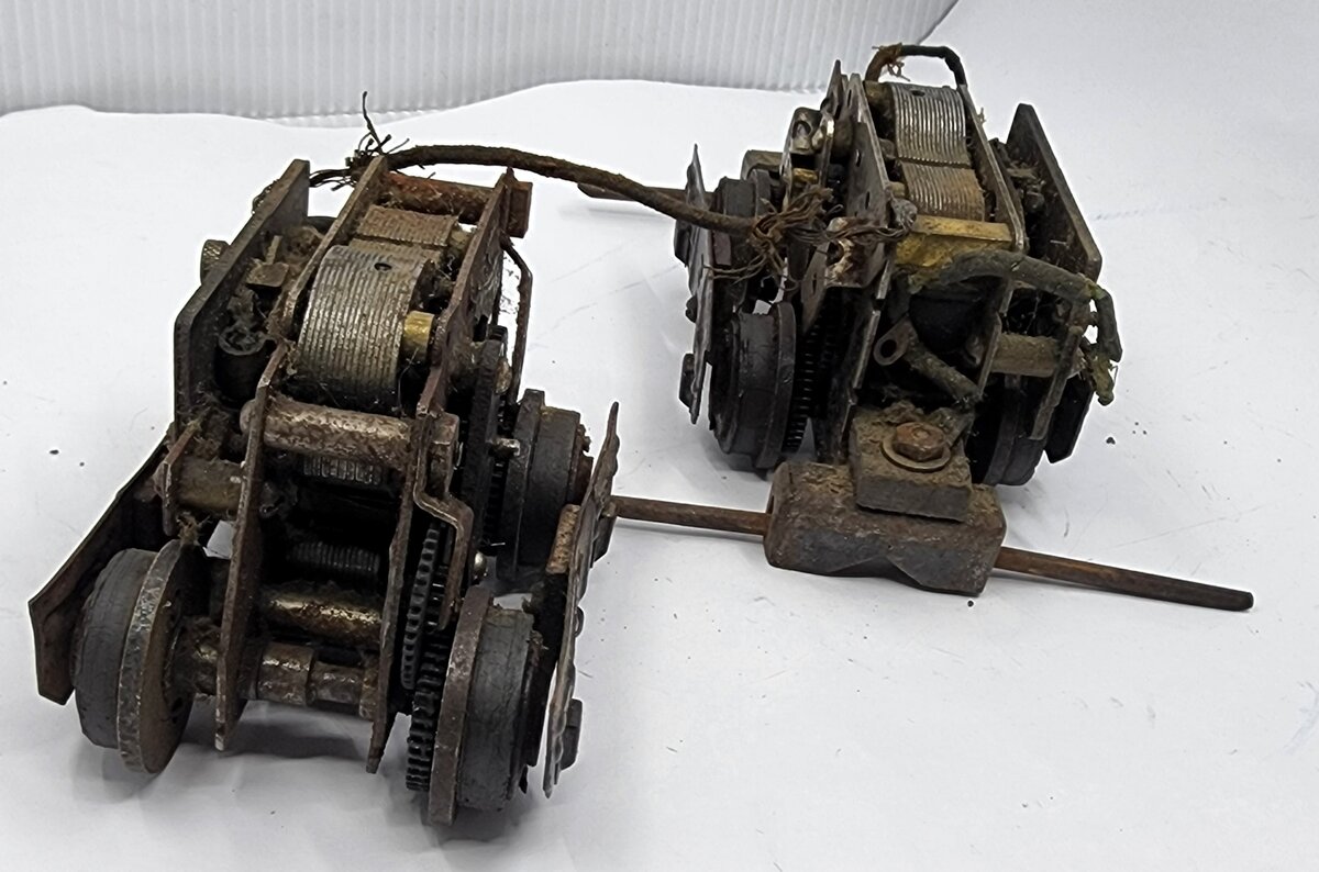 Carette 5-102 #1 Gauge Westinghouse Metropolitan Electric Dual Motor Trucks