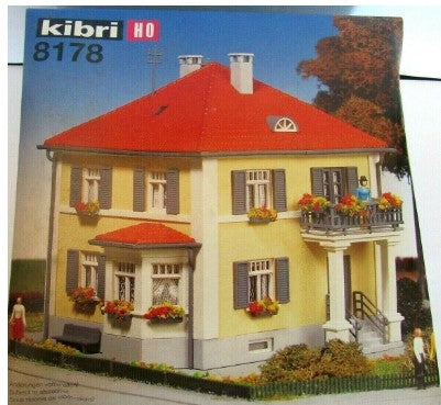 Kibri 8178 HO Large Two Story House Building Kit