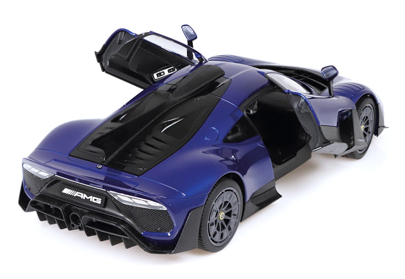 NZG 1032-21 1:18 Brilliant Blue Mercedes-AMG One Street Diecast Model