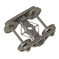 Kadee 754 O 2 Rail A.S.F 100T Roller Bearing Metal Trucks w/ Back Metal Wheels