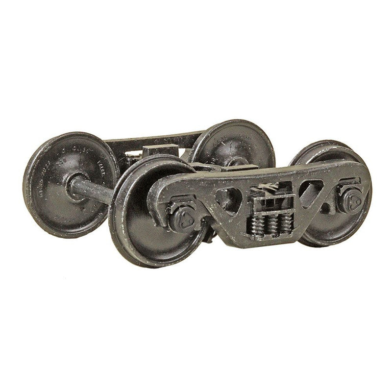 Kadee 754 O 2 Rail A.S.F 100T Roller Bearing Metal Trucks w/ Back Metal Wheels
