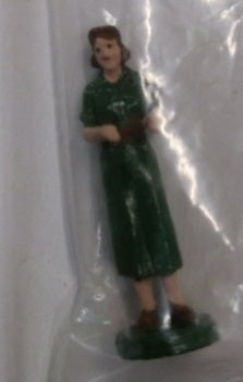 Kramer P31 O Scale Young Woman Wearing Green Dress