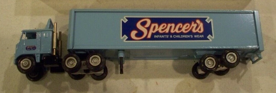 Winross 326 1:64 Diecast Spencer's Infants' & Children's Wear Tractor Trailer