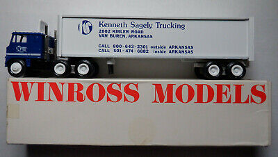 Winross 075 1:64 Diecast "Kenneth Sagely Trucking" Tractor Trailer