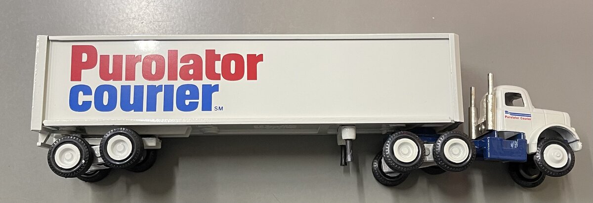 Winross 37-1 1:64 Diecast "Purolator Courier" Tractor Trailer