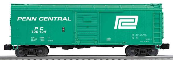 Lionel 6-81827 O Gauge Penn Central Single-Door Round Roof Boxcar #100104