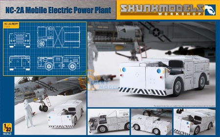 Skunk Models 32002 1:32 NC-2A Mobile Electric Power Plant Plastic Model Kit