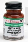 Floquil F414418 Maple Polly Scale Acrylic Wash Paint - 1 oz. Bottle