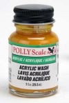 Floquil F414445 Hickory Polly Scale Acrylic Wash Paint - 1 oz. Bottle