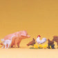 Preiser 65326 O Assorted Small Animals Figures (Set of 19)