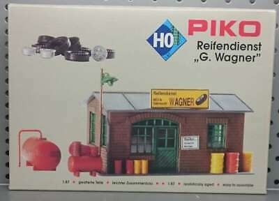 Piko 61107 HO Wagner Tire and Repair Shop Kit