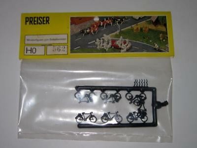 Preiser 562 HO Unpainted Bikes (Set of 6)