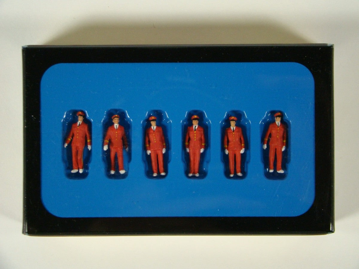 Preiser 22007 HO The Great Circus Train Ushers Figures (Set of 6)