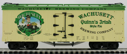 USA Trains R16287 G Quinn's Irish Style Ale Refrigerator Car