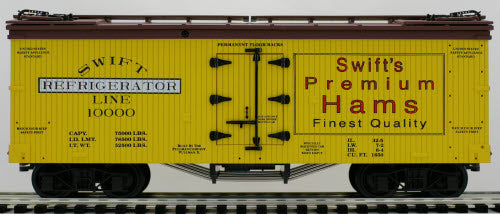 USA Trains R16307 G Swift's Preimum Hams Wood Refrigerator Car