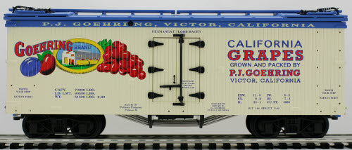 USA Trains R16325 G Goehring Grapes "American Series"(R) Refrigerator Cars