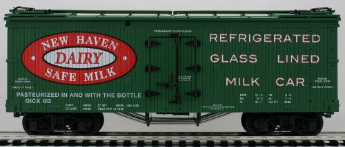 USA Trains 16353 G New Haven Dairy Wood Ice Reefer Car