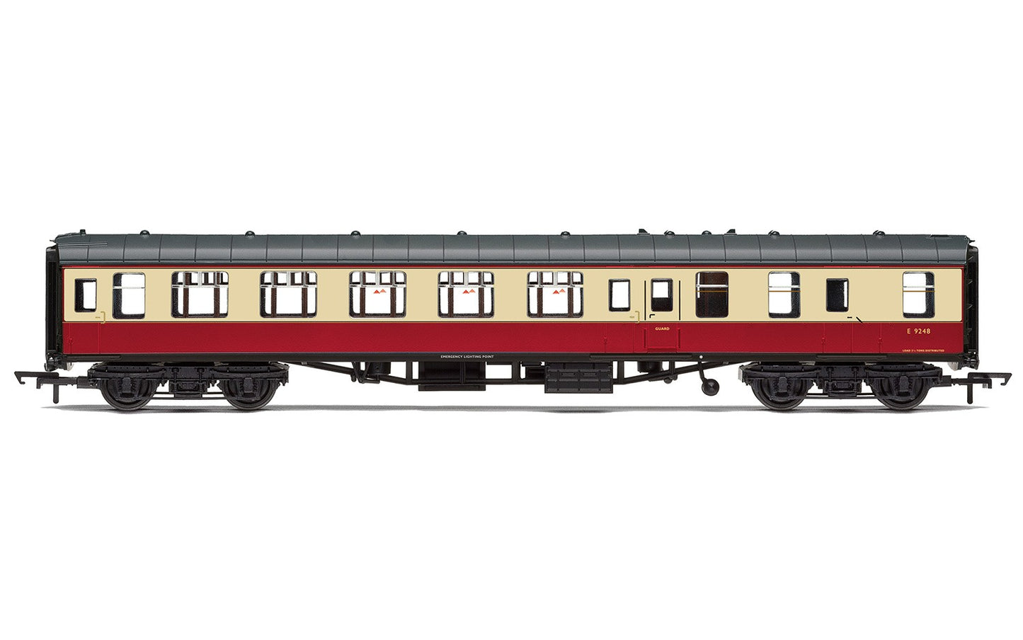 Hornby R4823 OO British Railways Mk1 Brake Second Open Era 4 Coach Car #E9248