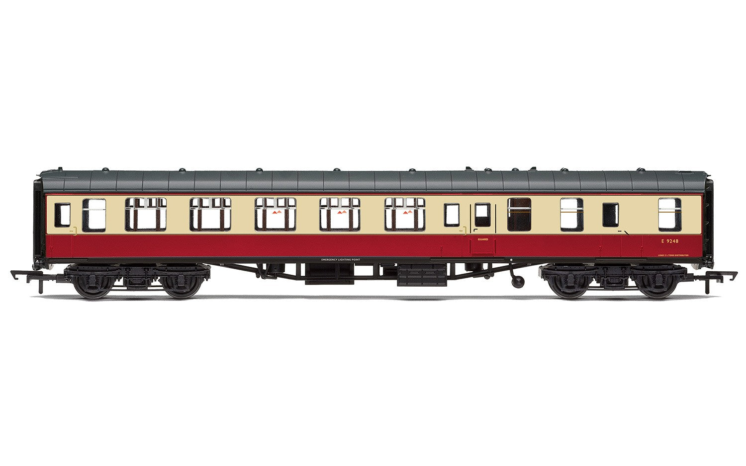 Hornby R4823 OO British Railways Mk1 Brake Second Open Era 4 Coach Car #E9248