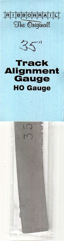 Ribbonrail 35 HO 5 Track Alignment Gauge- Curved 35 Radius