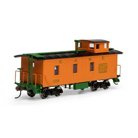 Roundhouse 11715 HO Elgin Joliet & Eastern 30' 3-Window Caboose #110