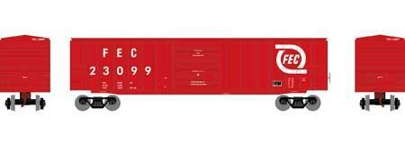 Roundhouse 1274 HO Florida East Coast 50' ACF Box Car #23099