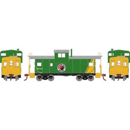 Roundhouse RND1362 HO Northern Pacific Wide Vision Caboose #10423