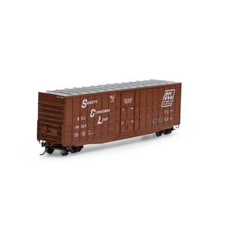 Roundhouse 88175 HO Seaboard Coast Line 50' Waffle HC Plug Door Box #90923