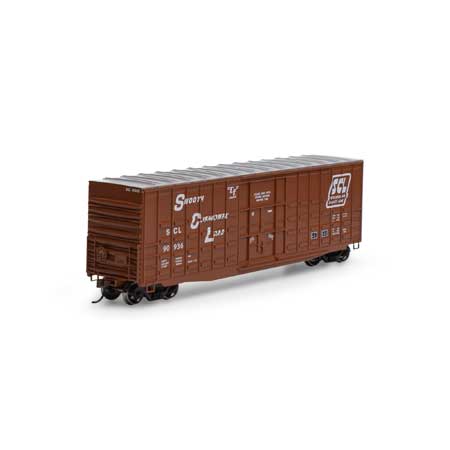 Roundhouse 88176 HO Seaboard Coast Line 50' Waffle HC Plug Door Box #90936
