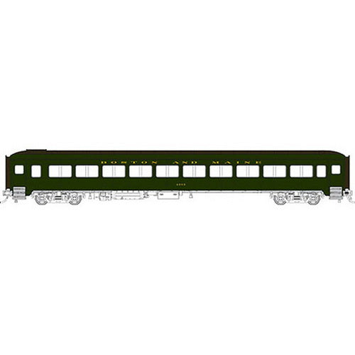 Rapido Trains 109048 HO Boston & Maine PS Osgood-Bradley 10-Window Coach No # 9