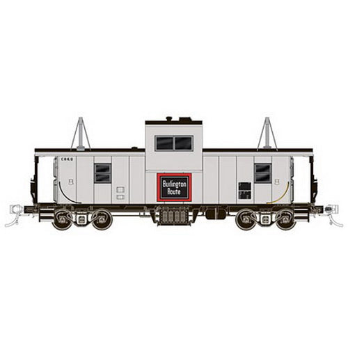 Rapido Trains 110081 HO Chicago, Burlington & Quincy Wide-Vision Caboose #13611