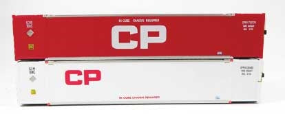 Rapido 402009 HO Canadian Pacific 53' High Cube Containers (Set of 2)