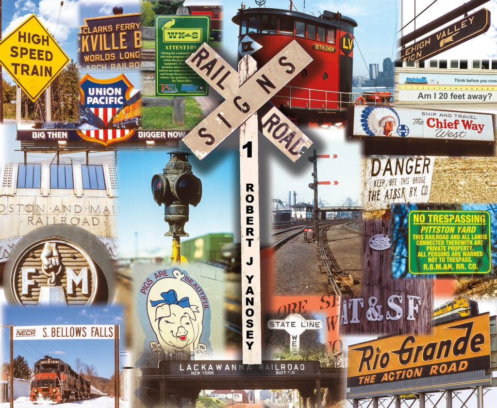 Morning Sun Books 8096 Railroad Signs Volume 1 Book